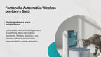 FONTANELLA AUTOMATICA PER CANI E GATTI
